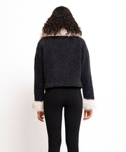 Lumaia Jacket with Fur – Dark Gray