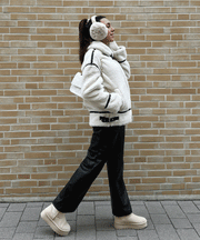 Snow Teddy Fur Jacket – Cream White