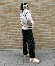 Snow Teddy Fur Jacket – Cream White