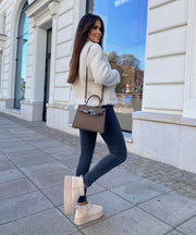 Emi Teddy Jacket – Beige