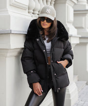 Nia Winter Jacket – Black