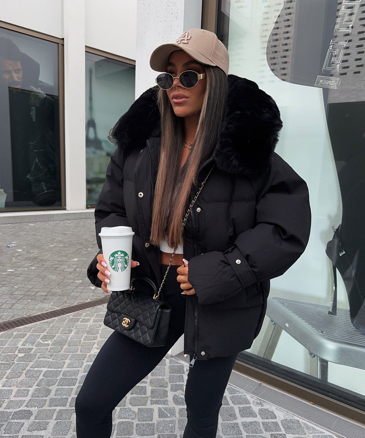 Nia Winter Jacket – Black