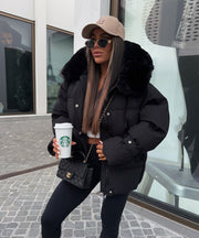 Nia Winter Jacket – Black